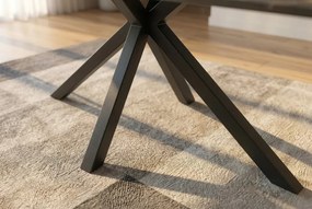 Masa dining cu blat ceramic GALAXIE Alb 180x90cm