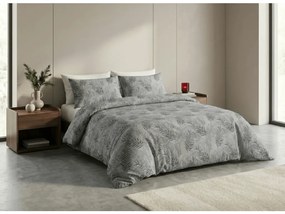 Lenjerie de pat din crep FLOERIUM gri Dimensiune lenjerie de pat: 70 x 90 cm | 140 x 200 cm