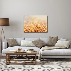 Tablou - Frunze în culori de toamnă, pictură în ulei (70x50 cm)