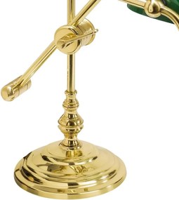 Lampa de birou din alama design clasic Banker