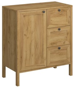 Comodă Keira 1D3S (Stejar craft auriu). 1052991