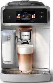 Espressor automat Philips Café Aromis 8000 EP8757/20, 1500 W, 15 bar, 1,5 l, 54 de bauturi, LatteGo Pro, SilentBrew, BrewExtract, Quiet Mark, Ecran tactil, HomeID, Gri