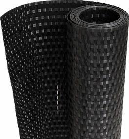 vidaXL Paravane pentru balcon, 10 buc., negru, 255x19 cm, poliratan