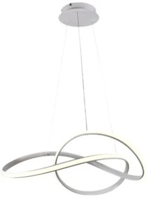 Lustră LED dimabilă pe cablu Brilagi COSMOWAVE LED/70W/230V 3000-6500K alb + telecomandă