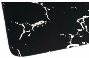 AQUALINE PCD011 covor de baie 50 x 80 cm,negru/marmură