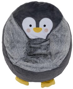 Fotoliu puf Permitira (gri) (pinguin). 1116453