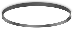 Plafoniera LED XXL moderna Fly pl d90 4000k negru