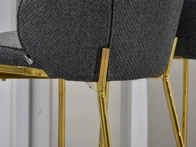 Scaun Farah (grafit + auriu). 1110684