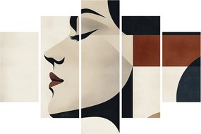 Tablou - Femeie din profil (150x105 cm)