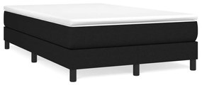 3120502 vidaXL Cadru de pat, negru, 120x200 cm, material textil