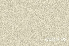 Pat tapițat Cloud 180x200 cu spațiu depozitare - bouclé bej deschis Quelle 02