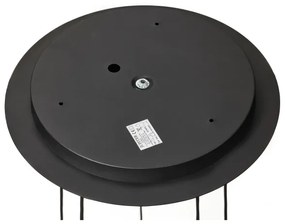 Lustră pe cablu Jupiter 2014 ALAS 5xGU10/10W/230V negru/auriu