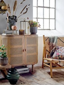 Scaun, natur, din lemn de tec, Lennox