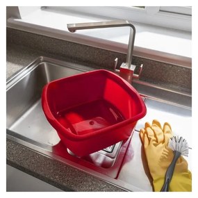 Lighean Addis Rect, 8 l, negru