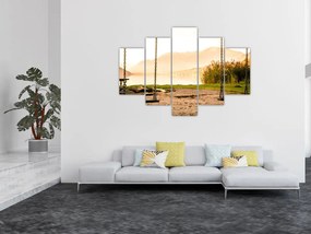 Tablou - balansoar în natură (150x105 cm)