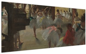 Tablou - Edgar Degas, The Dance Class, reproducere (120x50 cm)