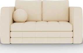 Canapea Kastol , light beige plush extensibil, 137x71x74 cm – Avexin 18