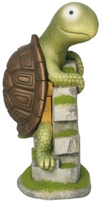 Outsunny Figurină de Grădină "Broască Țestoasă Mică", Decorațiune de Grădină, rezistentă la intemperii, inclusiv lumină solară | Aosom Romania