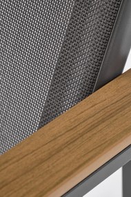 Scaun de gradina Zlatan gri/gri H97 cm