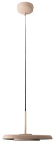 Lustra/Pendul LED design decorativ Deux crem