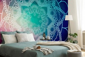 Tapet autoadeziv Mandala pastelată