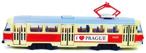 Tramvai Tatra T3, anunță stațiile în limba cehă, 28 cm - PRAGUE
