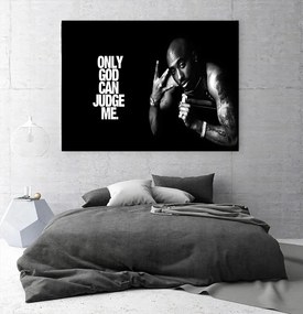 Tablou canvas Only God Can Judge Me 60x40 cm