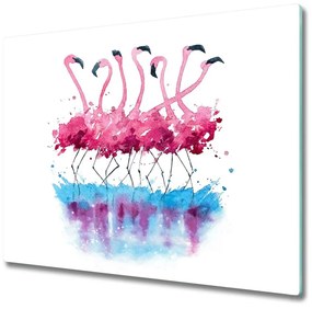 Tocator din sticla Flamingos