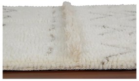 Covor crem lavabil/țesut manual din lână 80x140 cm Lakota Day – Lorena Canals