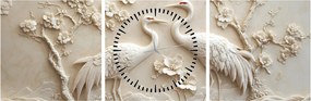Tablou - Model Chinezesc (cu ceas) (90x30 cm)