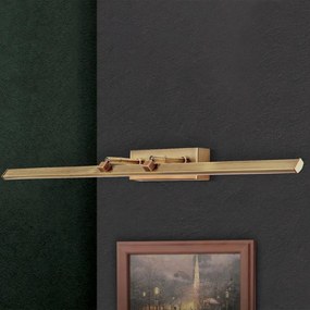 Aplica LED pentru tablou PUBLIO L-75cm alama antique