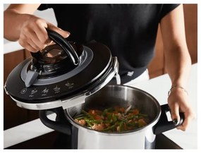 Tefal - Oală sub presiune CLIPSO+ CHEF 6 L, inox