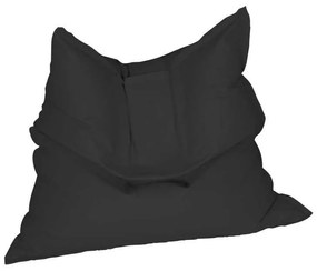 Fotoliu tip Perna Magic Pillow, Material Piele ecologica - Dark Grey