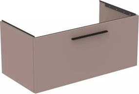 Dulap baza suspendat Ideal Standard i.life B gri - bej mat 1 sertar 100 cm
