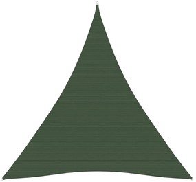 Panza parasolar, verde inchis, 3x4x4 m, HDPE, 160 g m  ²