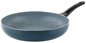 Tigaie Luigi Ferrero Prima FR-3034, 30x6 cm, Acoperire antiaderenta cu efect de marmura, Inductie, Albastru inchis