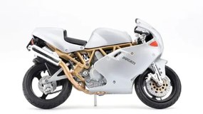 Macheta Motocicleta Bburago 1:18 Ducati Supersport 900FE Argintiu, BB51030-51063