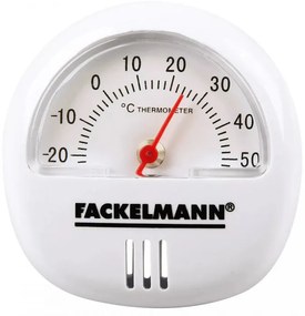 Termometru cu magnet Fackelmann 16375 Tecno, 6 cm, Alb