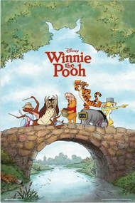 Poster Disney - Winnie the Pooh Aniversary, (61 x 91.5 cm)