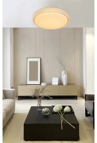 Plafoniera LED moderna cu decor stralucitor OVI 22W