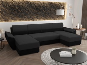 Colțar în formă de U Radiant U2 (Negru + Gri închis). 1057522