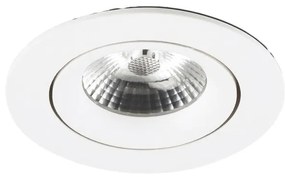 Spot LED incastrabil pentru tavan / plafon orientabil NAIS alb