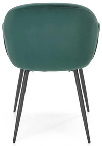 Scaun de bucătărie Delila, verde închis