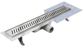 Rigola dus din INOX cu gratar Techman RIGO