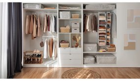 Set 2 scări și tijă extensibilă pentru haine Compactor