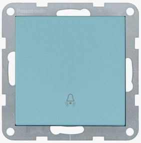 Intrerupator sonerie 10A, IP20, Turcoaz, Panasonic Karre Plus 55 Soft Touch