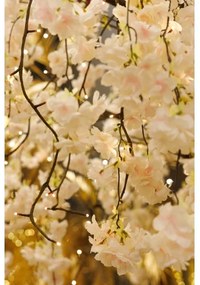 Pom LED artificial decorativ de Crăciun de exterior CHERRY TREE 288xLED/230V 2,5 m cireș