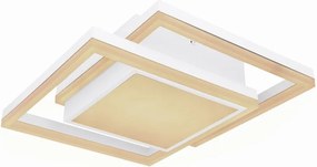 Plafoniera Smart LED CCT dimabila cu telecomanda SQUARES