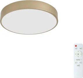 Brilagi - plafonieră LED reglabilă POOL LED/48W/230V Ø 40 cm aurie + telecomandă
