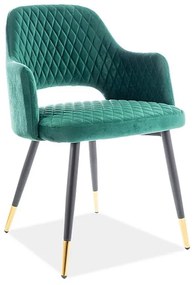 Supermobel Scaun FRANCO Velvet, 55x82x45, bluvel 78